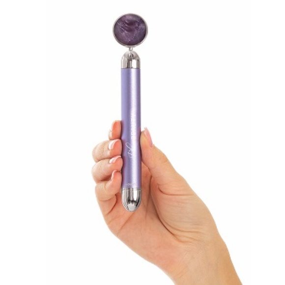 🆕 PLUM BEAUTY AMETHYST VIBRATING FACIAL MASSAGER - WOMEN - Picture 1 of 2